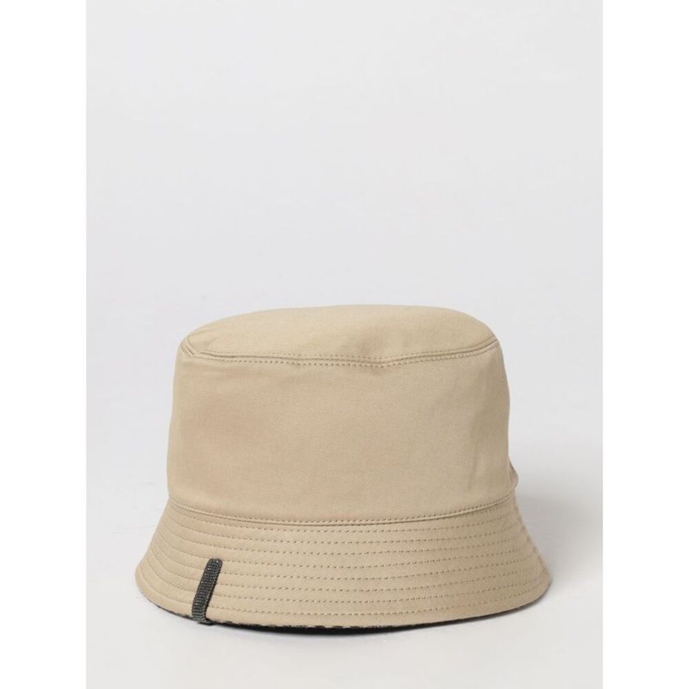 Brunello Cucinelli Women Brunello Cucinelli Cotton And Linen Blend Bucket Hat